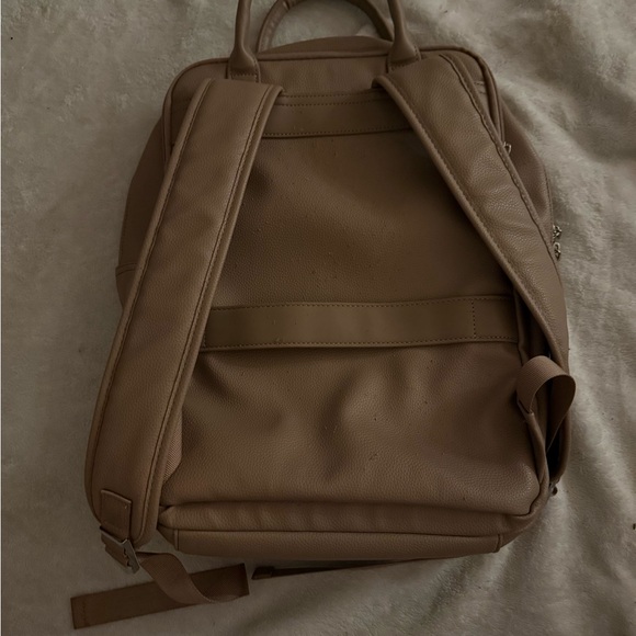 Brown Leather Backpack - Picture 2 of 3